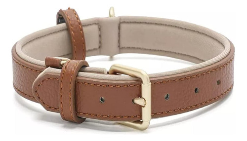 Collar De Perro De Cuero Tanpie Para Perros Pequeños, Median