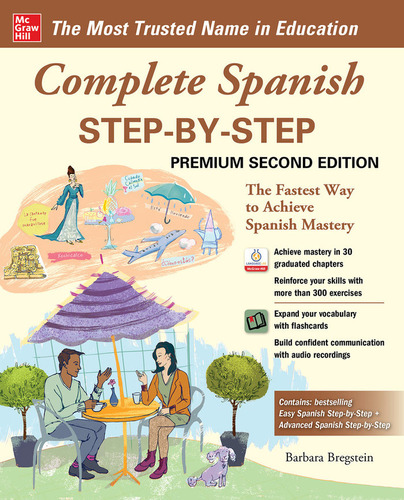 Libro Complete Spanish Step-by-step, Premium Second Editi...