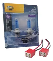 Comprar Foco H7 Luz Blanca 55w 12v 2 Focos Hella Con Conectores