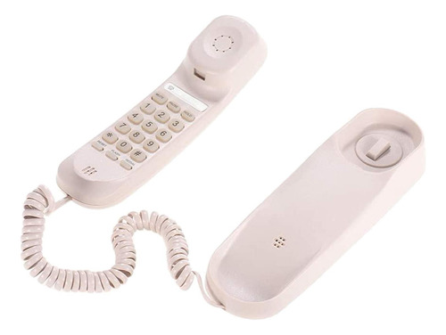 Teléfono Fijo Con Cable Para Oficina En Casa Para Uso Beige
