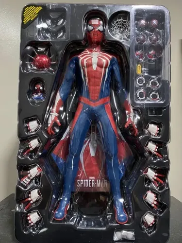 Hot Toys Spiderman Advanced Suit Ps4 Game Homem Aranha Marve