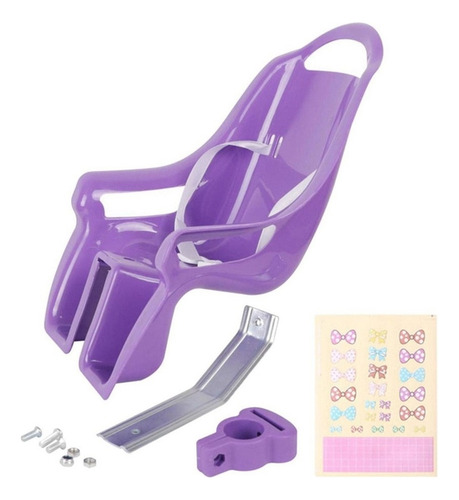 - . Asiento Tipo Mochila For Bicicleta De Niña Con Acceso