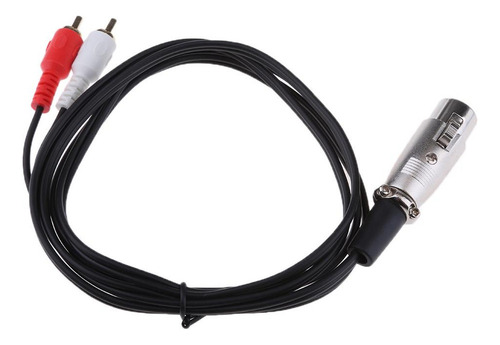Cable De Sonido 3pin Xlr A Rca Y Splitter Cable