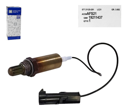 Imagen 3 de 8 de Sensor Oxigeno Corsa Cielo Lanos Montana Meriva 1 Cable Orig