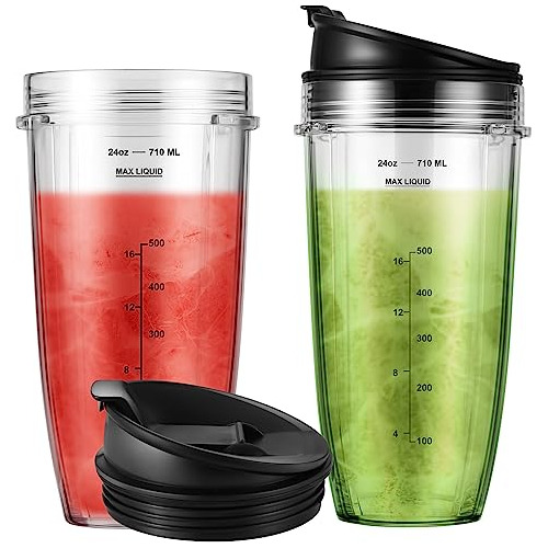 2-pack Tazas Blender Ninja 24oz Meet Juice