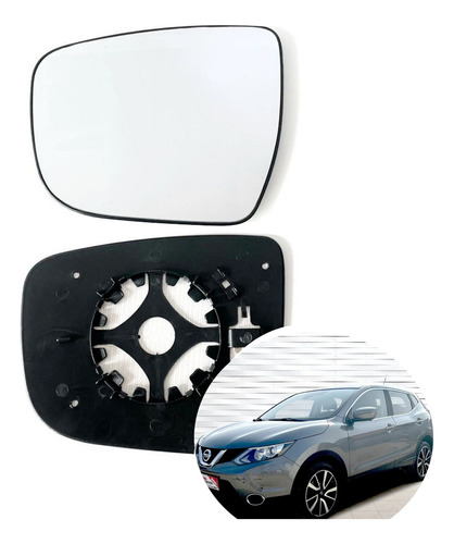 Luna Espejo Izquierdo Compatible Nissan Qashqai 2014-2018