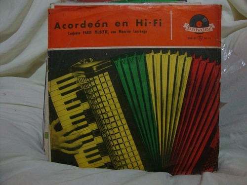 Vinilo Paris Musette Acordeon En Hi Fi O1