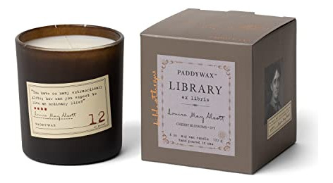 Paddywax Library Collection Louisa May Alcott Vela De Cera D