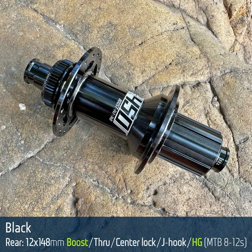 Maza Trasera 450 12x148 Ms/centerlock/black | Cuotas sin interés