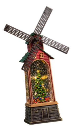 Bolas De Nieve Navideñas, Linternas Con Árbol De Navidad