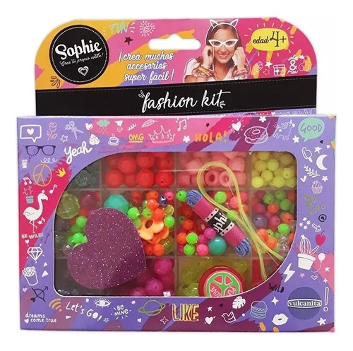 Sophie Fashion - Kit Para Armar Pulseras Collares X12 