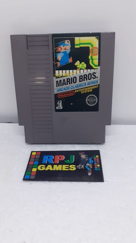 Mario Bros Arcade Classic Original Nintendo Nes Loja Rj - &&