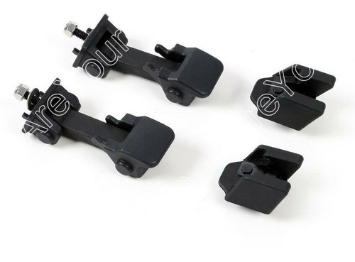 Ganchos Laterales Capot Jeep Wrangler Jk/jku Pack Completo