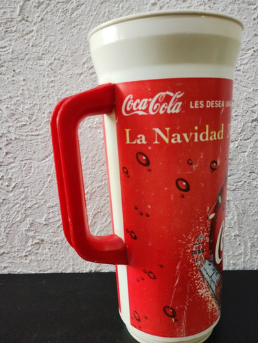 Vaso Deportivo Coca Cola Navideño Nyc Santa Claus 32oz Retro (Usado)