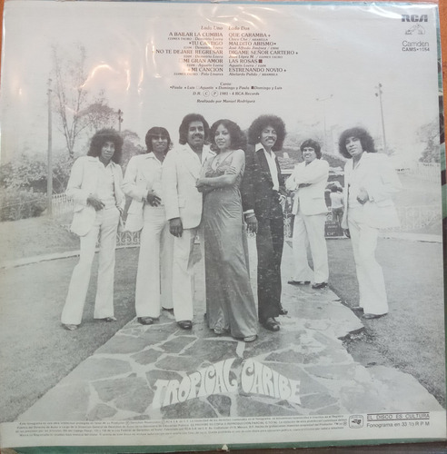 Tropical Caribe - A Bailar La Cumbia (vinilo Rca) Estándar (Usado)