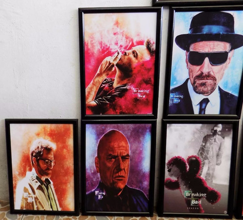 Cuadros Con Marco - 60x40cm - Breaking Bad