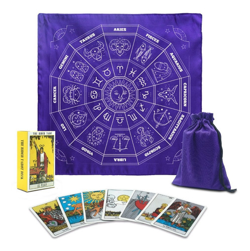 Cartas Del Tarot Rider Waite De Lujo Con Instructivo Español