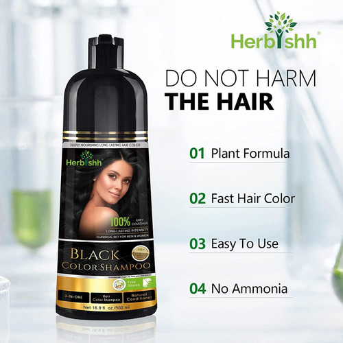 Herbishh After Color Shampoo Combo Contains Hair Color Sh...