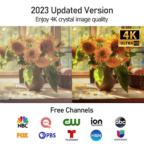 2024 Nueva Antena Smart Tv, Potente Antena Digital Para