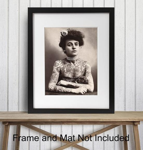 Fotos De Circo Vintage Arte Y Decoración De Pared Mujer Con