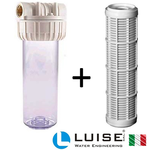 Imagen 1 de 4 de Filtro Partículas 60um Para Agua Luise (italia) Rosca Ø1