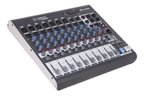 Mesa De Som 10 Canais Starmix Xms1002d Com Usb/bt Nf-e