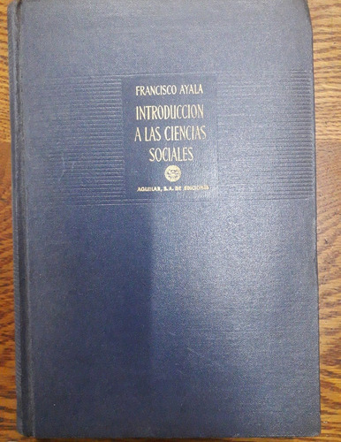 2101. Introducción A Las Ciencias Sociales- Ayala, Francisco