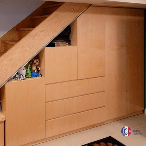 Bajo Escaleras A Medida Mueble Amoblamientos Carpinteria