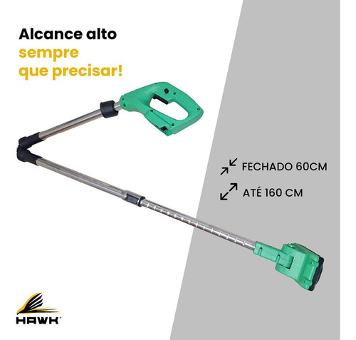 Extensor Motoserra Elétrica 160cm Dobrável Compatível Makita