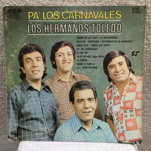 Los Hnos. Toledo - Pa Los Carnavales Folklore - Vinilo Lp