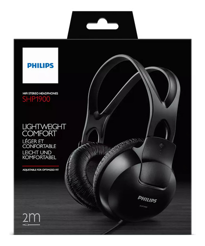 Auriculares Cableados 3,5mm Philips Sph1900 50mw Livianos