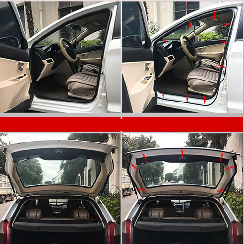 Tira De Vedação De Isolamento De Ruído Auto-adesivo Em