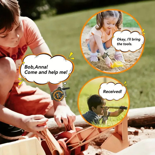 Reloj De Pulsera Para Niños C Radios Walkie Talkies, Color 2