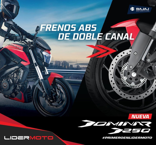 Bajaj Dominar 250 Lidermoto Cuotas Sin Interés