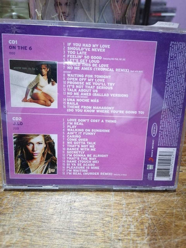 Cd Jennifer Lopez On The 6 J.l.o Doble Pack (Usado)