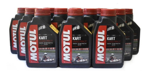 Aceite Motul Kart Grand Prix 100% Sintético Para Moto 2t 12l