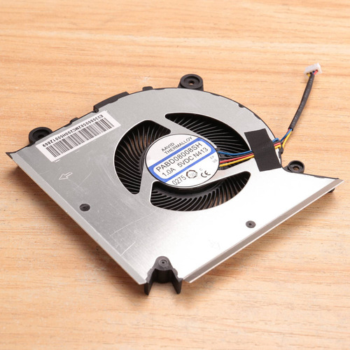 Ventilador De Refrigeración Cpu Para Msi Gf63 Ms-16r1 Ms-16r