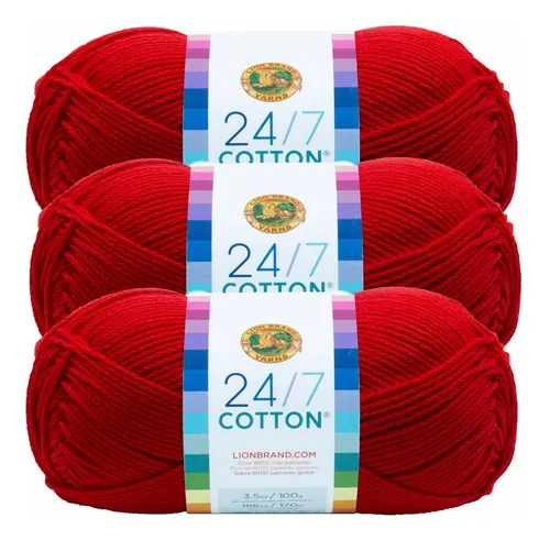 3 Hilo Algodon 24 7 Rojo
