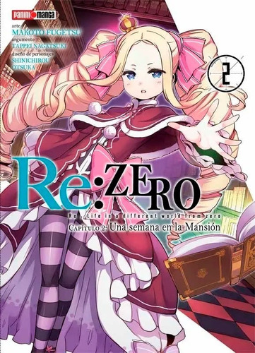 Re: Zero (chapter Two) 02 Manga Panini At