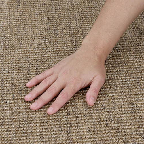 Tapete Liso Casual 100% Fibra Sisal Natural 1x1,5m - Apaeb