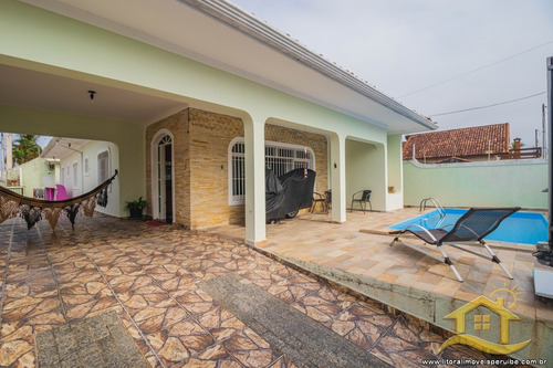 Imagem 2 de 21 de Casa - Térrea No Bairro Ribamar, 600 Metros Da Praia, Peruíbe-sp - 5236