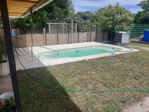 Super Promo Piscina 6x3x1.4m. Con Todo Lo Que Precisas!!! Celeste