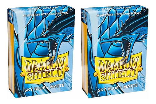 Dragon Shield Bundle: 2 Paquetes De 60 Fundas De Tarjeta