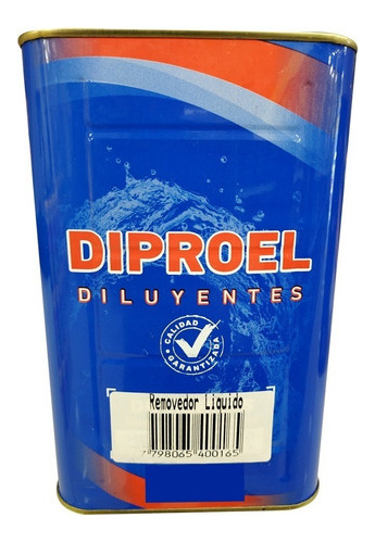 Removedor Diluyente Liquido Diproel X 4 Lts Aguarras Pintumm