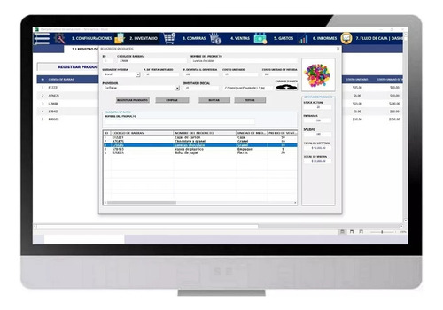 Sistema De Control De Ventas Automatico Graficos Y Analisis