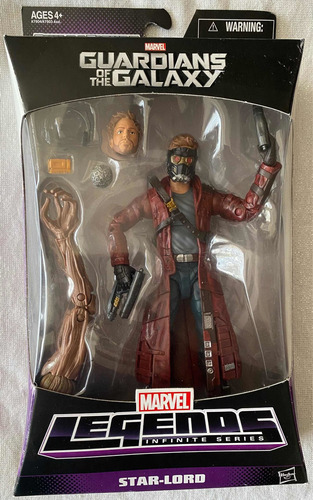 Star Lord Guardians Of The Galaxy Marvel Legends Infinite S