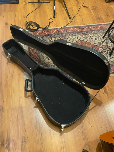 Hardcase / Estojo Rígido De Madeira Para Violão - Usado