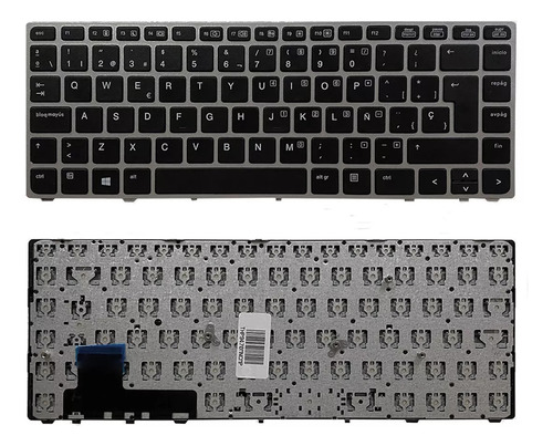 Teclado Hp Elite Book Plata Folio 9470m Ultra Book 9480m