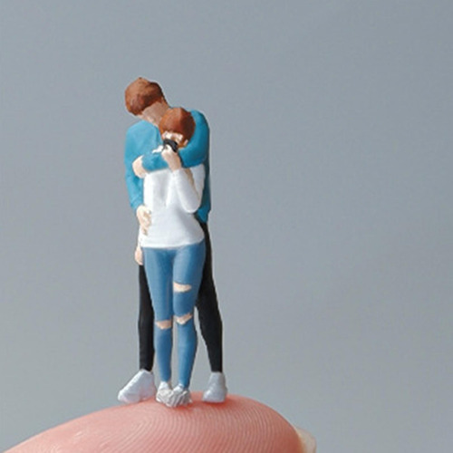 Figura De Diorama A Escala 1/64, Parejas De Personajes,