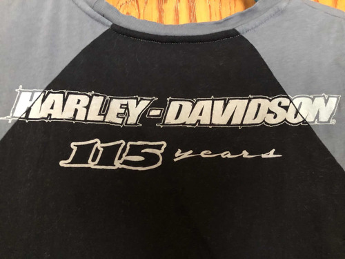 Blusa Para Dama Harley Davidson Original 115 Aniversario